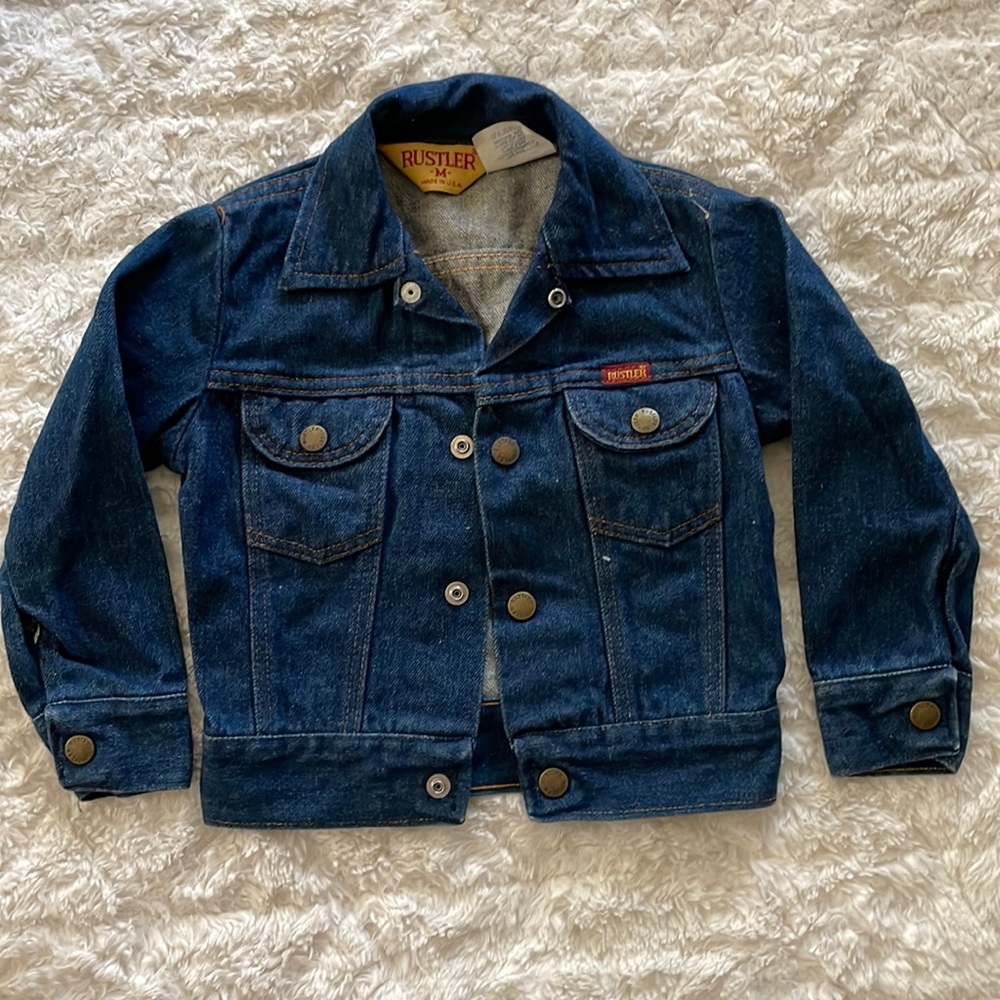 Vintage Denim Rustler jacket